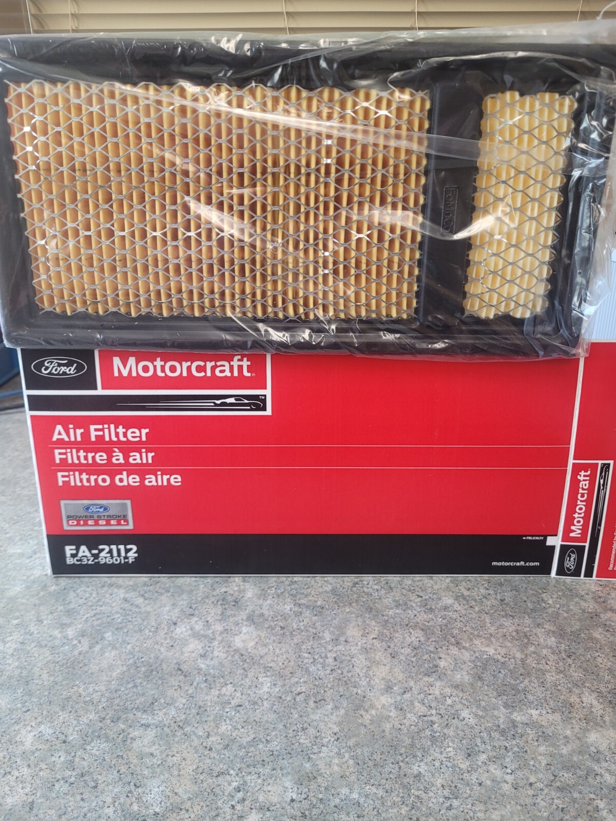 NEW 11-16 Ford 6.7L Powerstroke Diesel OEM Motorcraft Air Filter FA-1902 FA2112 NEW 11-16 Ford 6.7L Powerstroke Diesel OEM Motorcraft Air Filter FA-1902 FA2112