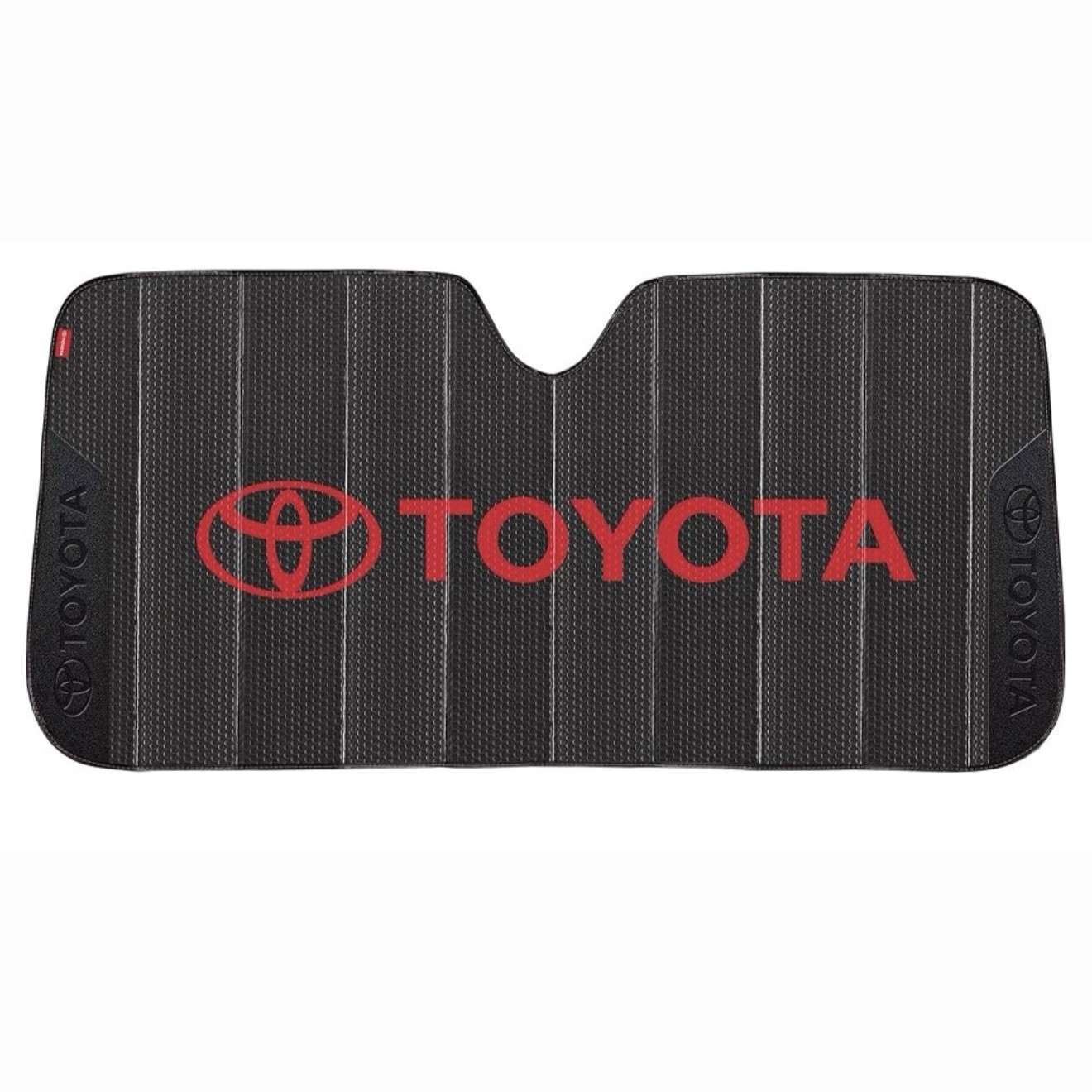 Toyota 4Runner Tacoma Red Logo Front Windshield Accordion Sunshade 55x23 inch