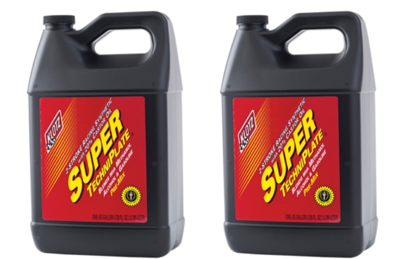 Klotz KL-101 Super TechniPlate Motor Oil - 2-Stroke Motor Oil - 2 Gallons