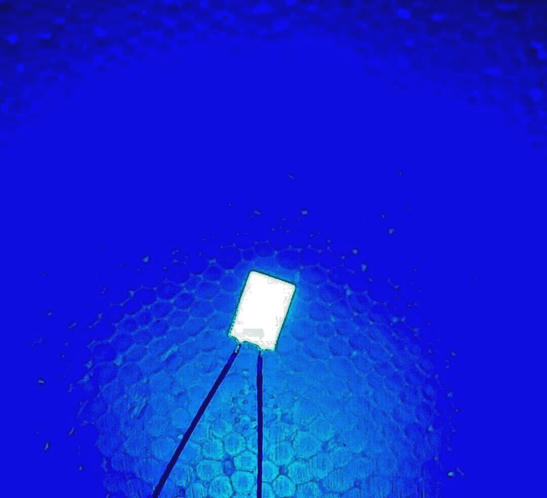 100 PC Bright Blue 12V Ice Cube LED 5mm works in Instrument Cluster Automotive