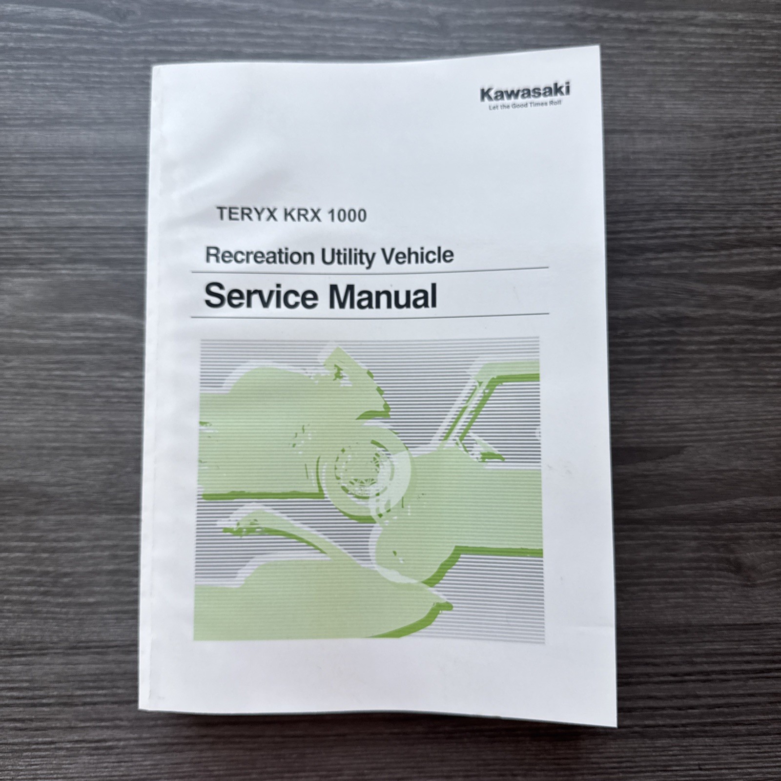 Kawasaki 99830-0005-02 Teryx KRX 1000 UTV Service Manual 2025 Genuine EUC Kawasaki 99830-0005-02 Teryx KRX 1000 UTV Service Manual 2025 Genuine EUC