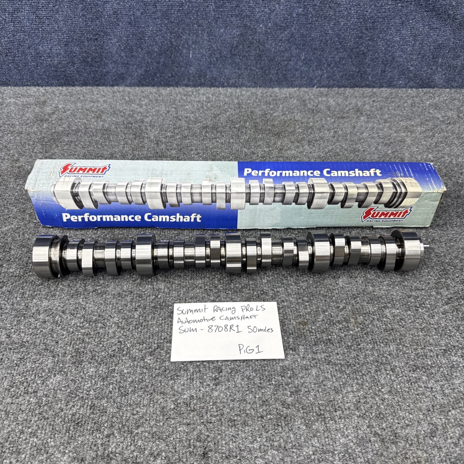 Summit Racing Pro LS Automotive Camshaft SUM-8708R1 Performance Stage 3 50 Miles Summit Racing Pro LS Automotive Camshaft SUM-8708R1 Performance Stage 3 50 Miles