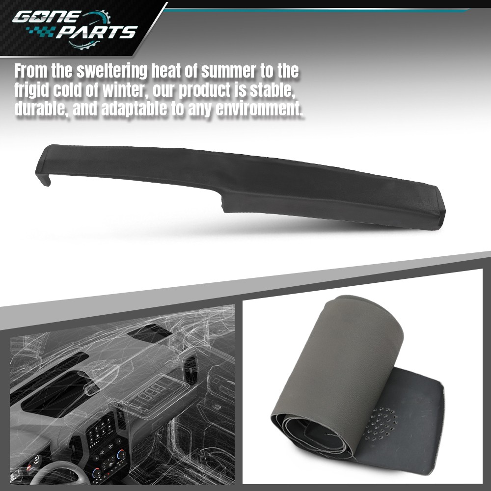 Fits 69-74 Chevrolet Nova Apollo Omega Ventura Soft TPE Dash Board Pad Cover Cap