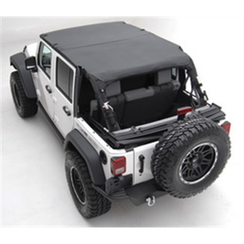 Smittybilt 94535 Extended Top Black Diamond for 07-09 Wrangler JK