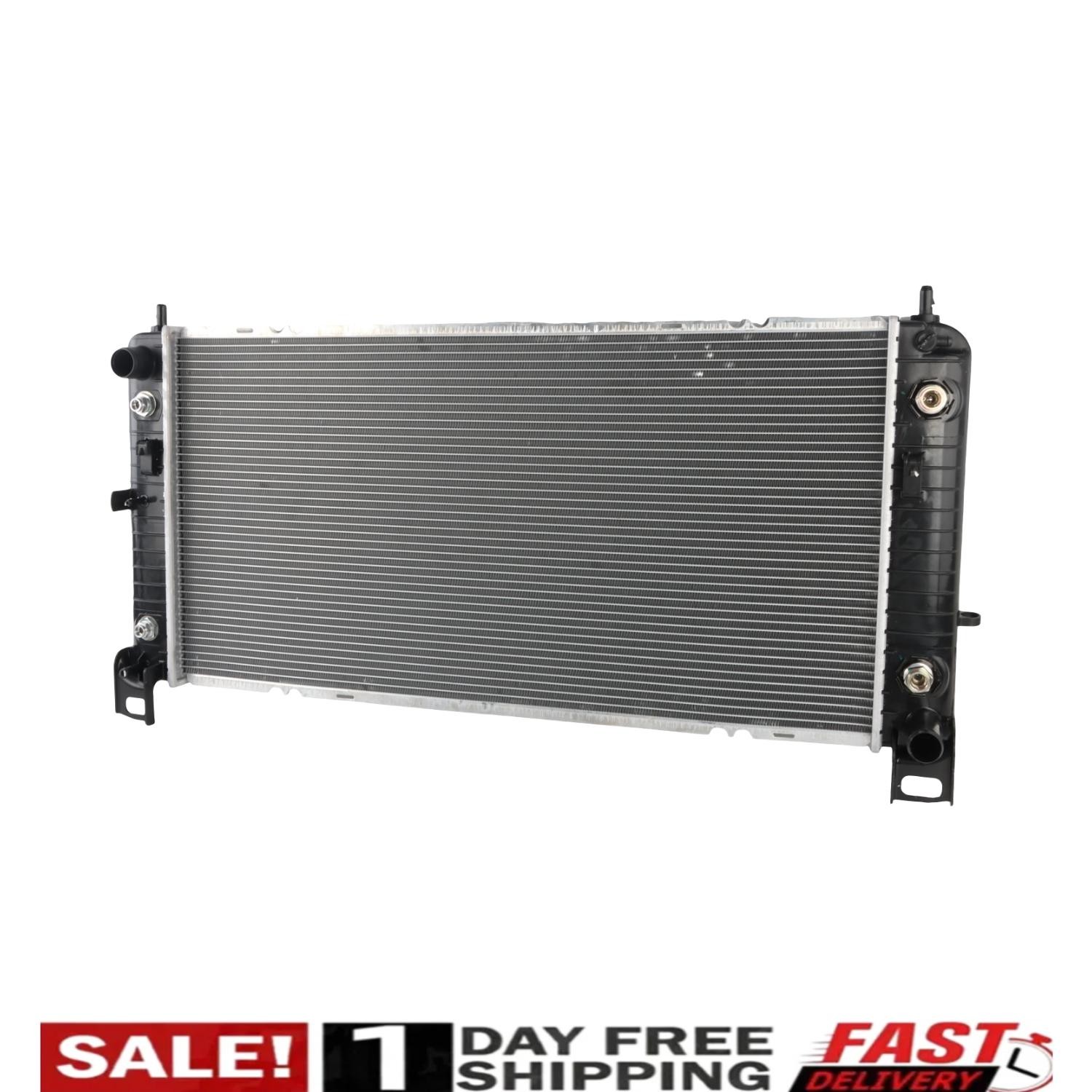 2370 34\'\' Radiator for For Chevy Silverado 1500 2500 Suburban Tahoe 4.8 5.3 6.0L