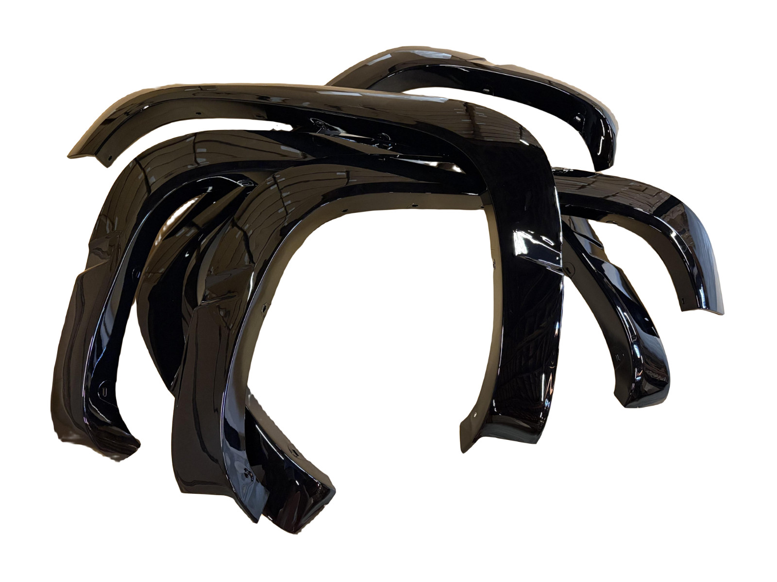 Painted Black 8555 For 88-99 Chevy GMC C/K Pickup Tahoe Fender Flares OE Style