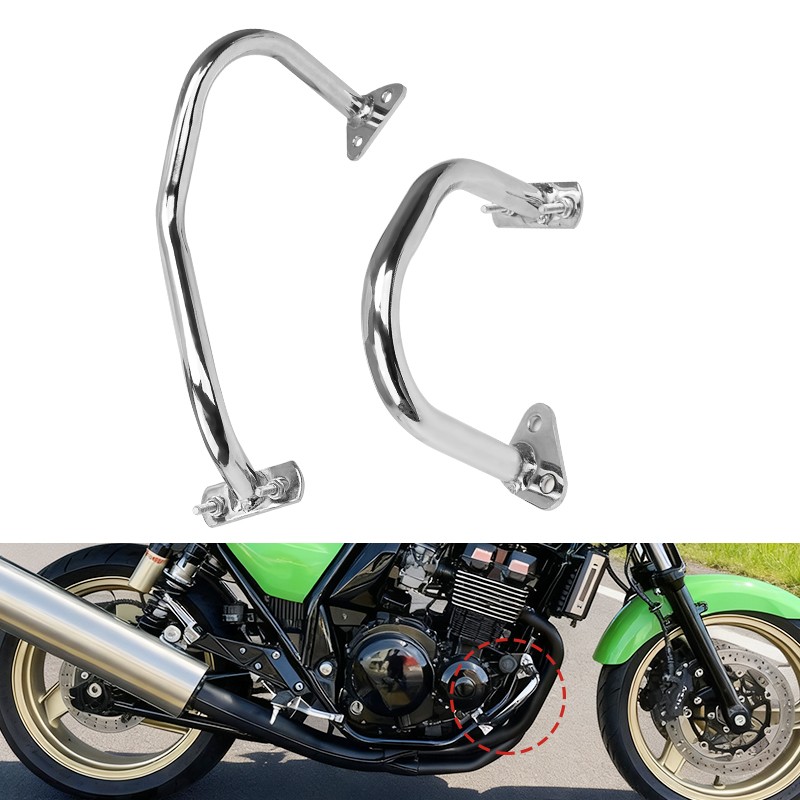 Engine Guard Protector Frame Crash Bars For KAWASAKI ZRX400 ZR400E 1997-2008