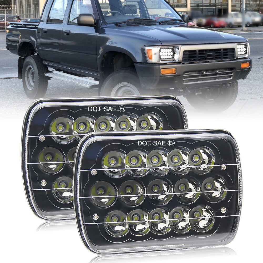 Brightest Pair For Toyota Pickup 1982-1995 Truck 5x7 Brightest Pair For Toyota Pickup 1982-1995 Truck 5x7
