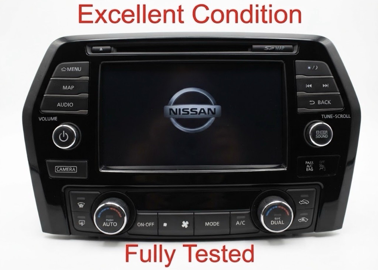 2016-2018 Nissan Maxima OEM Factory Navigation Radio / Head Unit