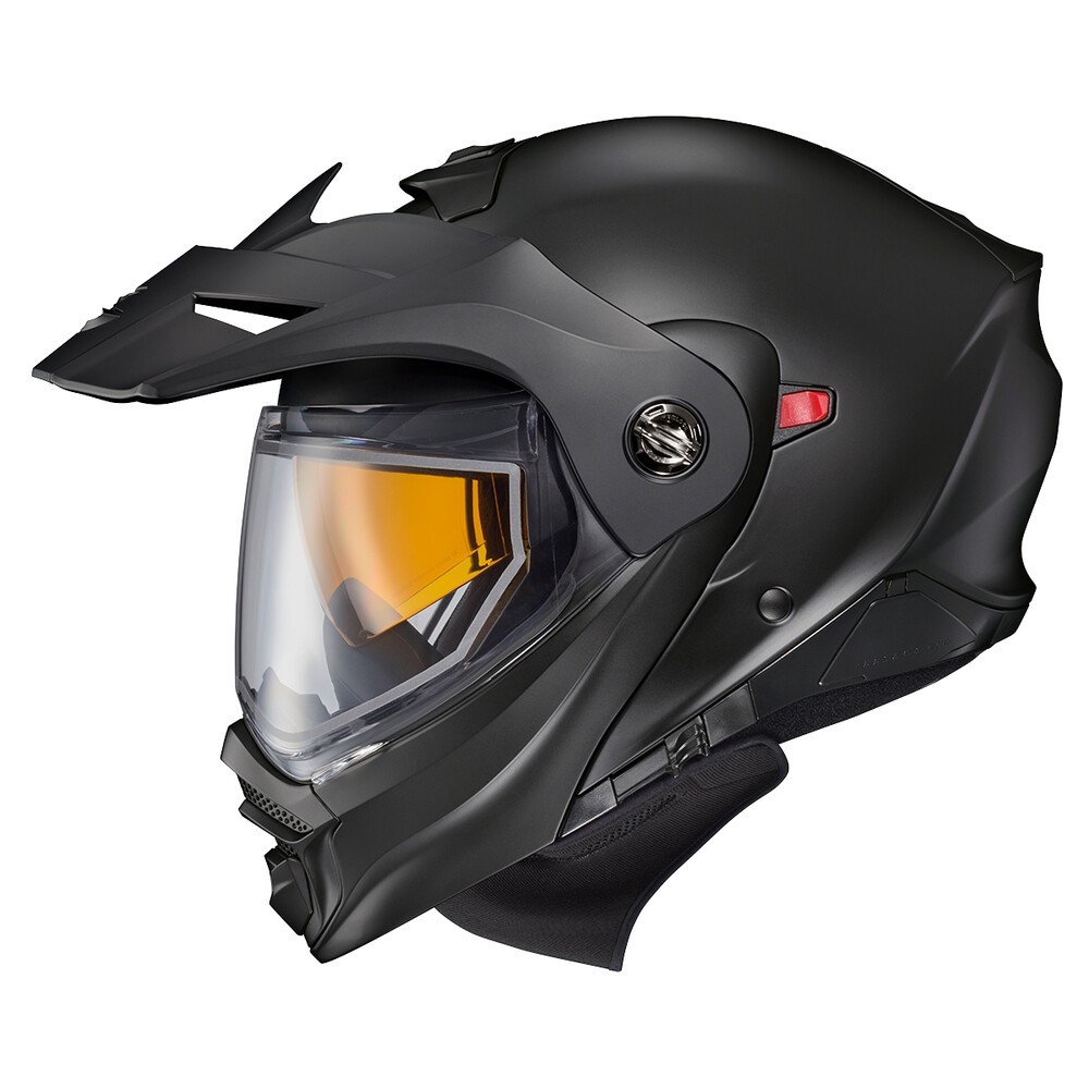 Scorpion 96-0102-SD EXO-AT960 Helmet with Dual Shield Lens XS Matte Black