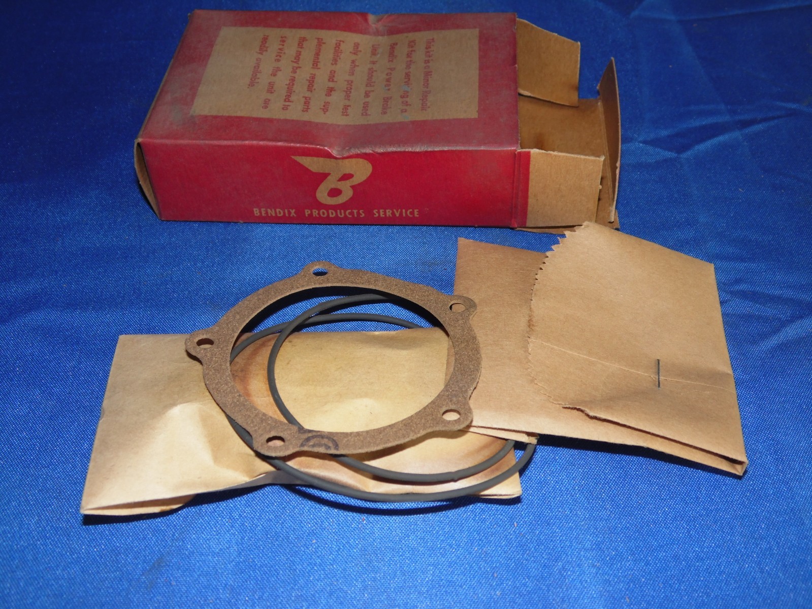NOS Vintage Bendix Minor Brake Repair Kit 378081 - Hydrovac 1957 Cadillac