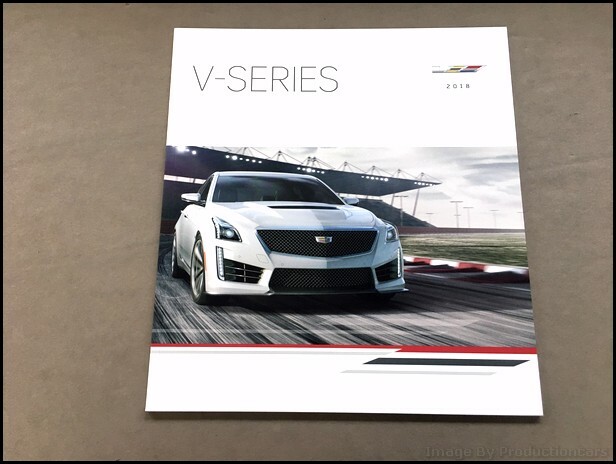 2018 Cadillac CTS-V ATS-V V-Series 46-page Original Car Sales Brochure Catalog