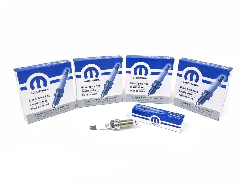 09-14 JEEP DODGE CHRYSLER RAM 5.7L HEMI NKG SPARK PLUGS SET OF 16 OEM NEW MOPAR