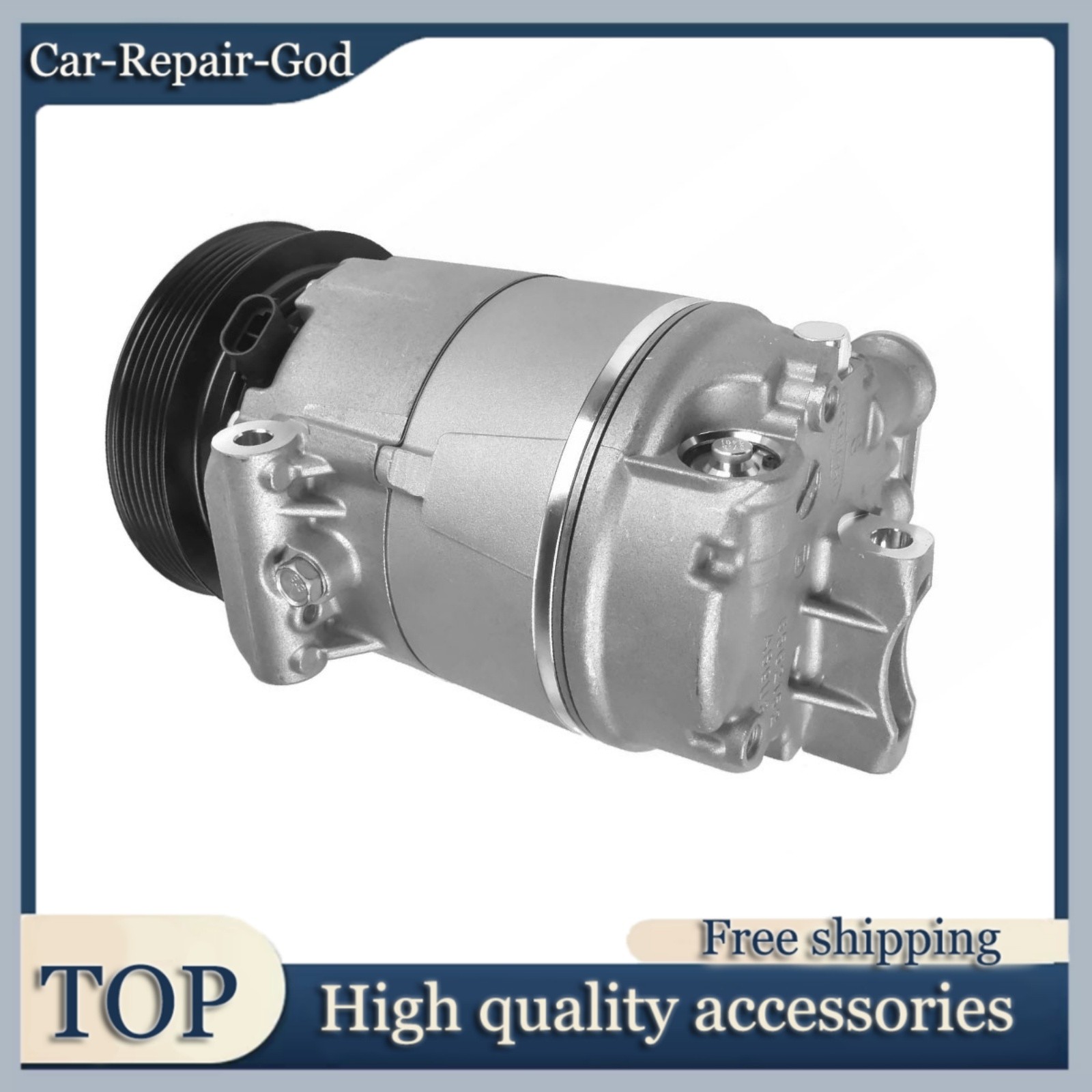 284728 AC Compressor Pump Fit For Maserati GranTurismo Quattroporte 4.2L 4.7L V8