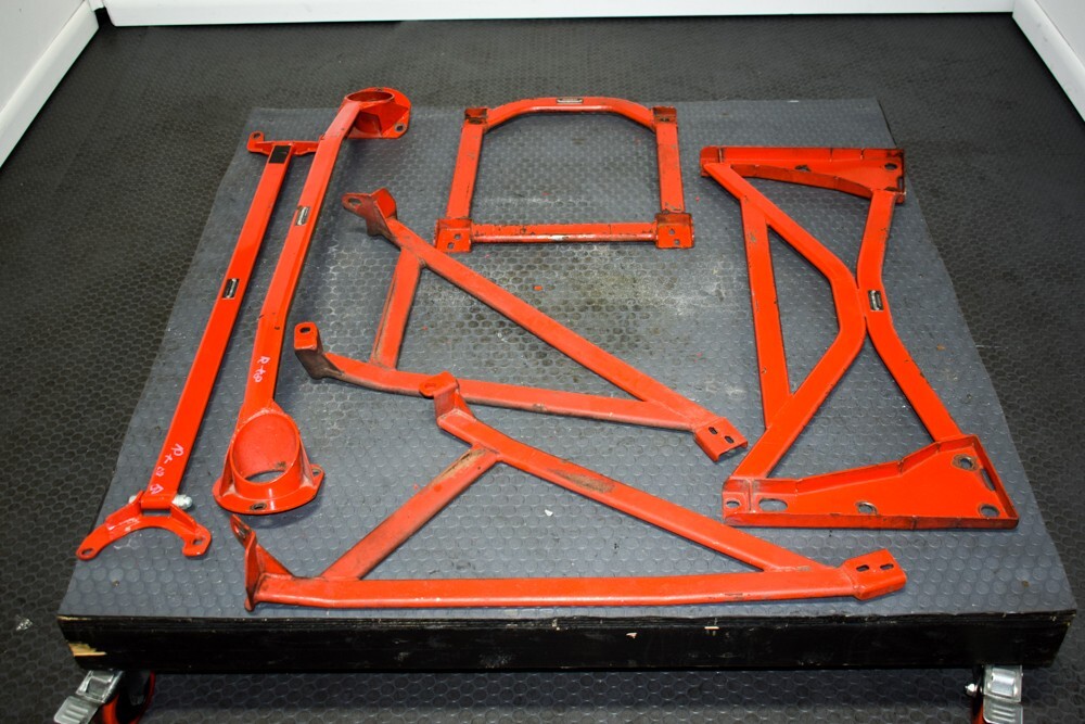 JDM AUTOEXE Front Arm member brace set For Mazda RX-8 SE3P Used Strut Bar JDM AUTOEXE Front Arm member brace set For Mazda RX-8 SE3P Used Strut Bar