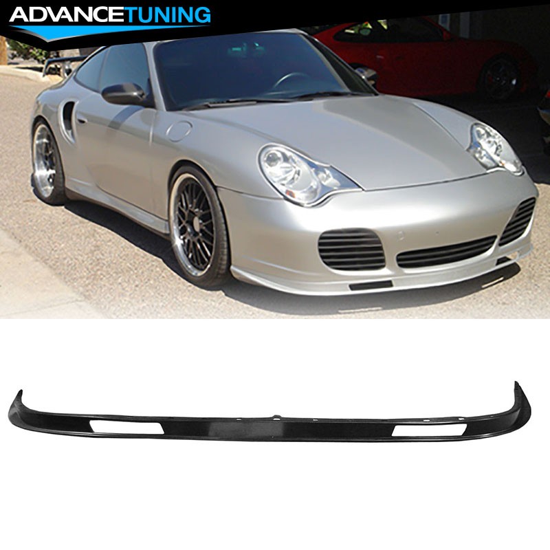 Fits 01-05 Porsche 911 996 Turbo OE Style Front Bumper Lip Spoiler Unpainted PU Fits 01-05 Porsche 911 996 Turbo OE Style Front Bumper Lip Spoiler Unpainted PU