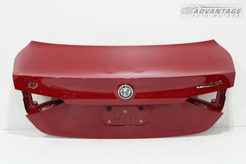 2017-2021 ALFA ROMEO GIULIA TRUNK DECK LID SHELL PANEL COVER W/ LOGO EMBLEM OEM