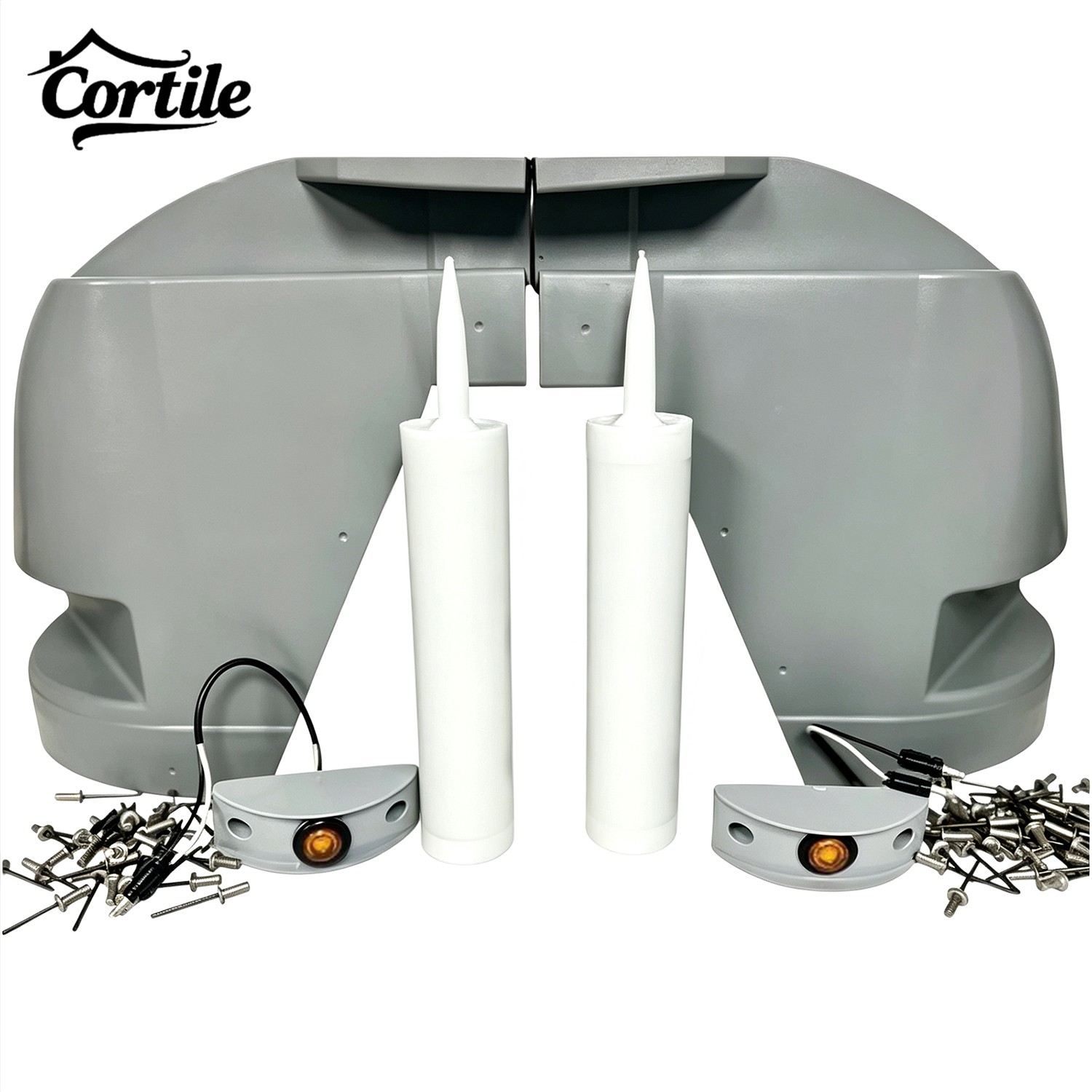 Complete Corner Cap Kit Replace for Supreme Truck Body 116404/116405