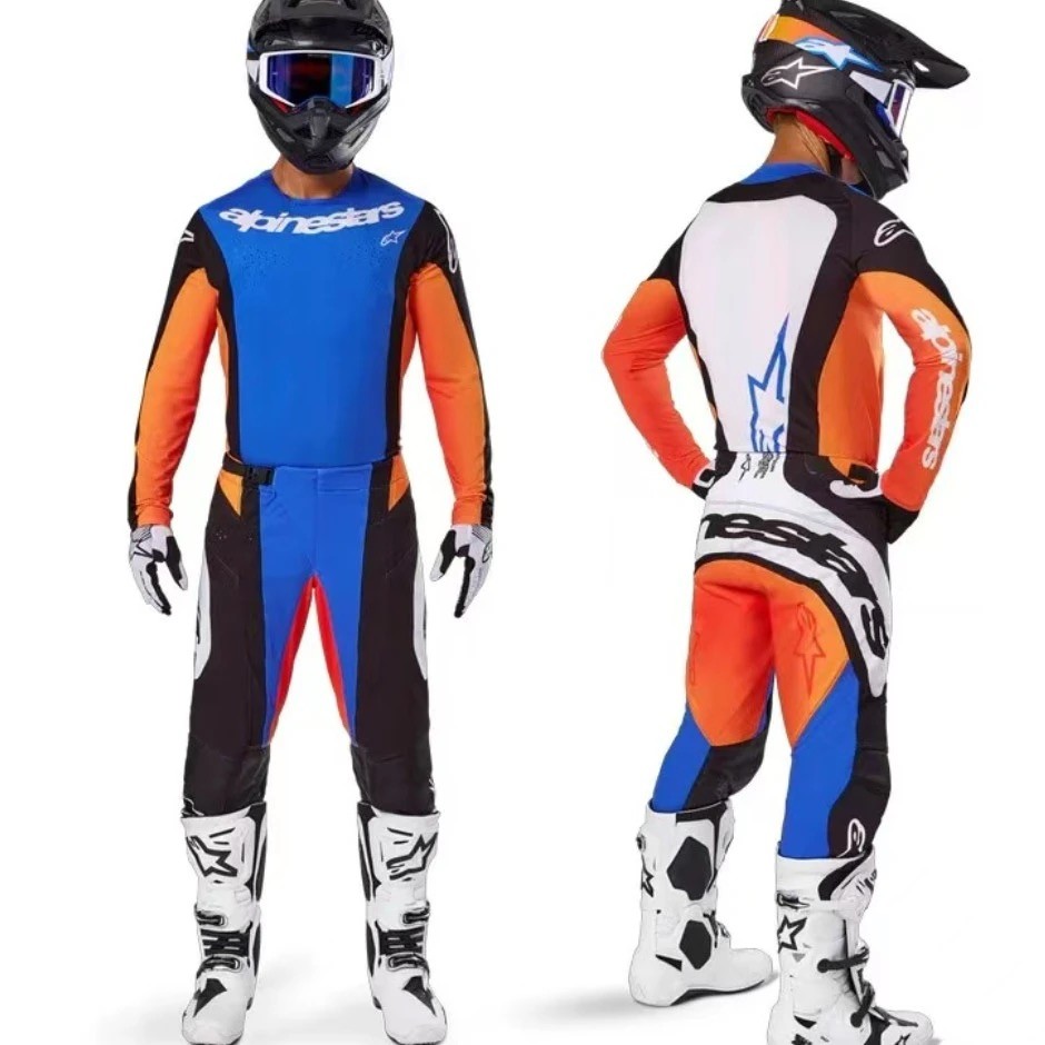 2025 Alpinestars SuperTech Motocross Racing Gear Set Jersey/Pants Combo MX Suit