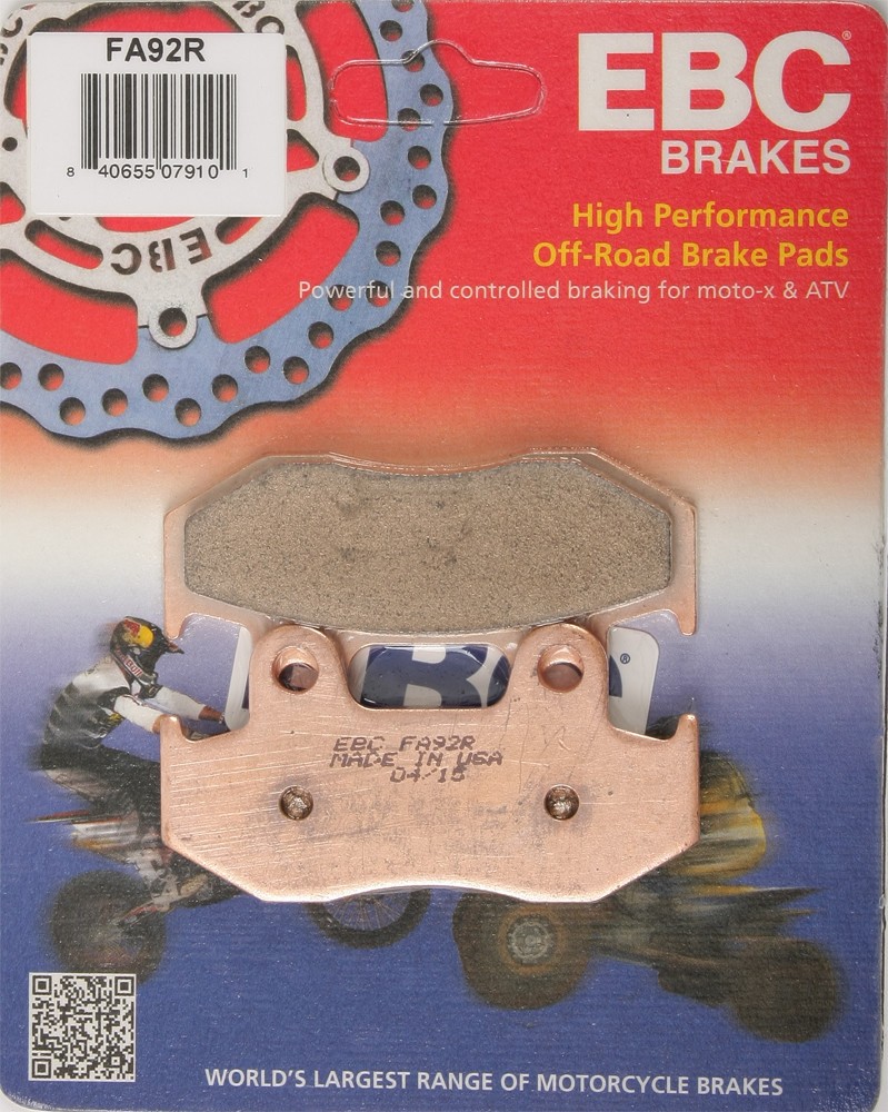 EBC R Series Long Life Sintered Brake Pads FA92R