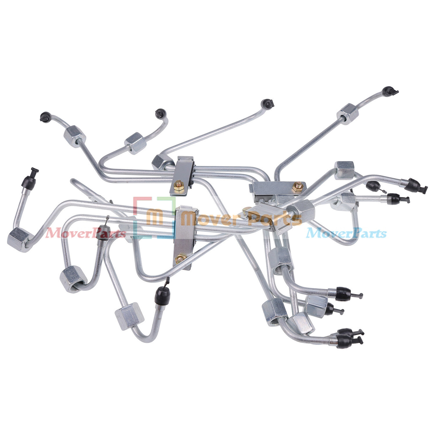 8 Fuel Injection Lines DE8TZ-9A555A For Ford 6.9L 7.3L IDI 1983-1994 F-Series
