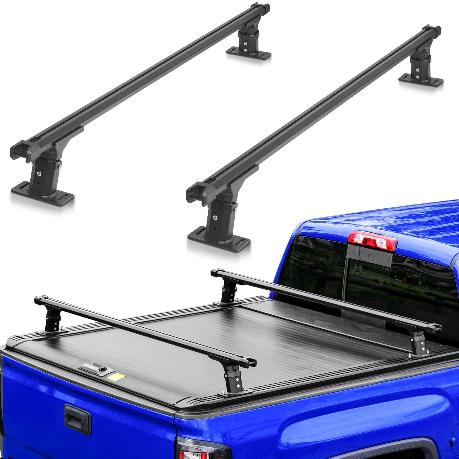 Adjustable Truck Bed Rack Ladder Rack For F-150 Tundra Colorado Sierra Ram 1500