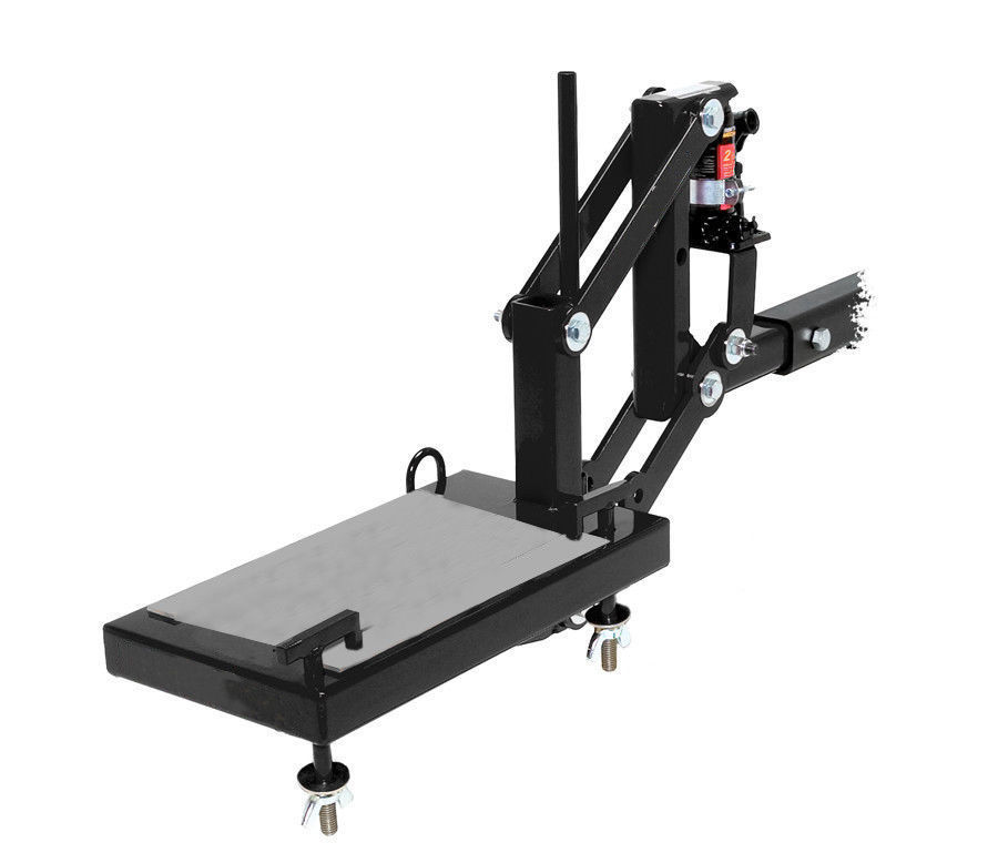 Hydraulic Hitch Mount Motorcycle Lift Truck Rear Dirt Bike Loading Carrier Ramp