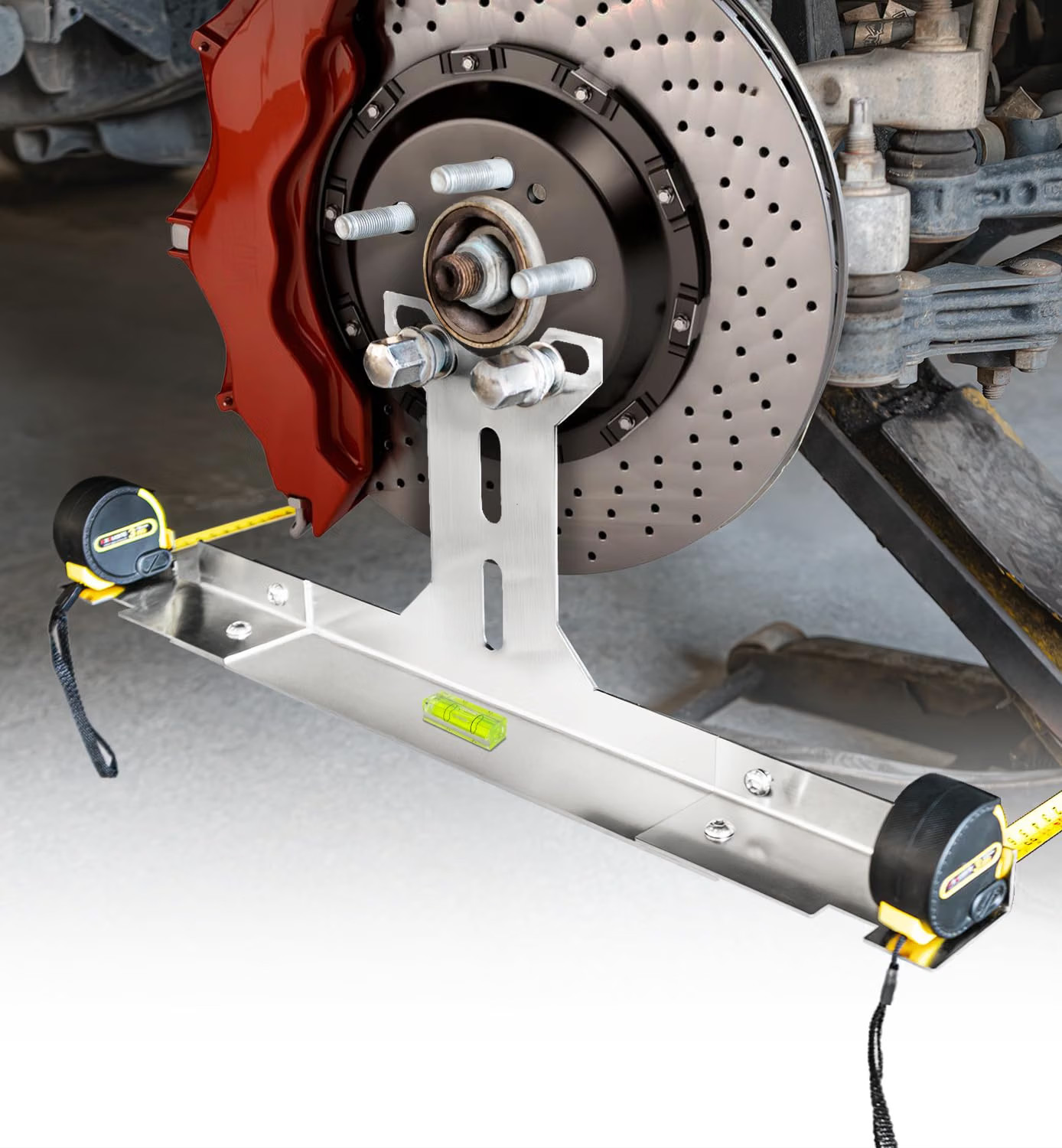 Heavy Duty Wheel Alignment Tool Kit with Tape Measures, Upgraded Stainless Steel Heavy Duty Wheel Alignment Tool Kit with Tape Measures, Upgraded Stainless Steel