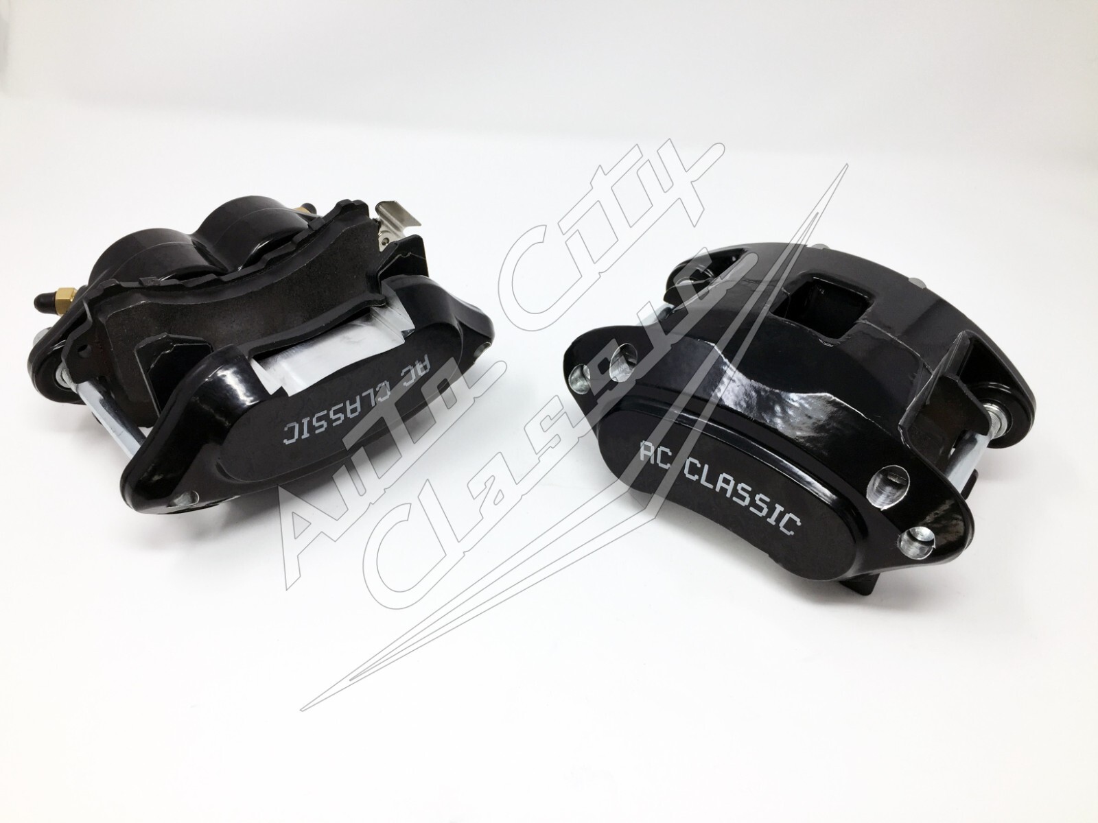 GM metric S10 front disc brake calipers dual twin piston md154 pads BLACK GM metric S10 front disc brake calipers dual twin piston md154 pads BLACK