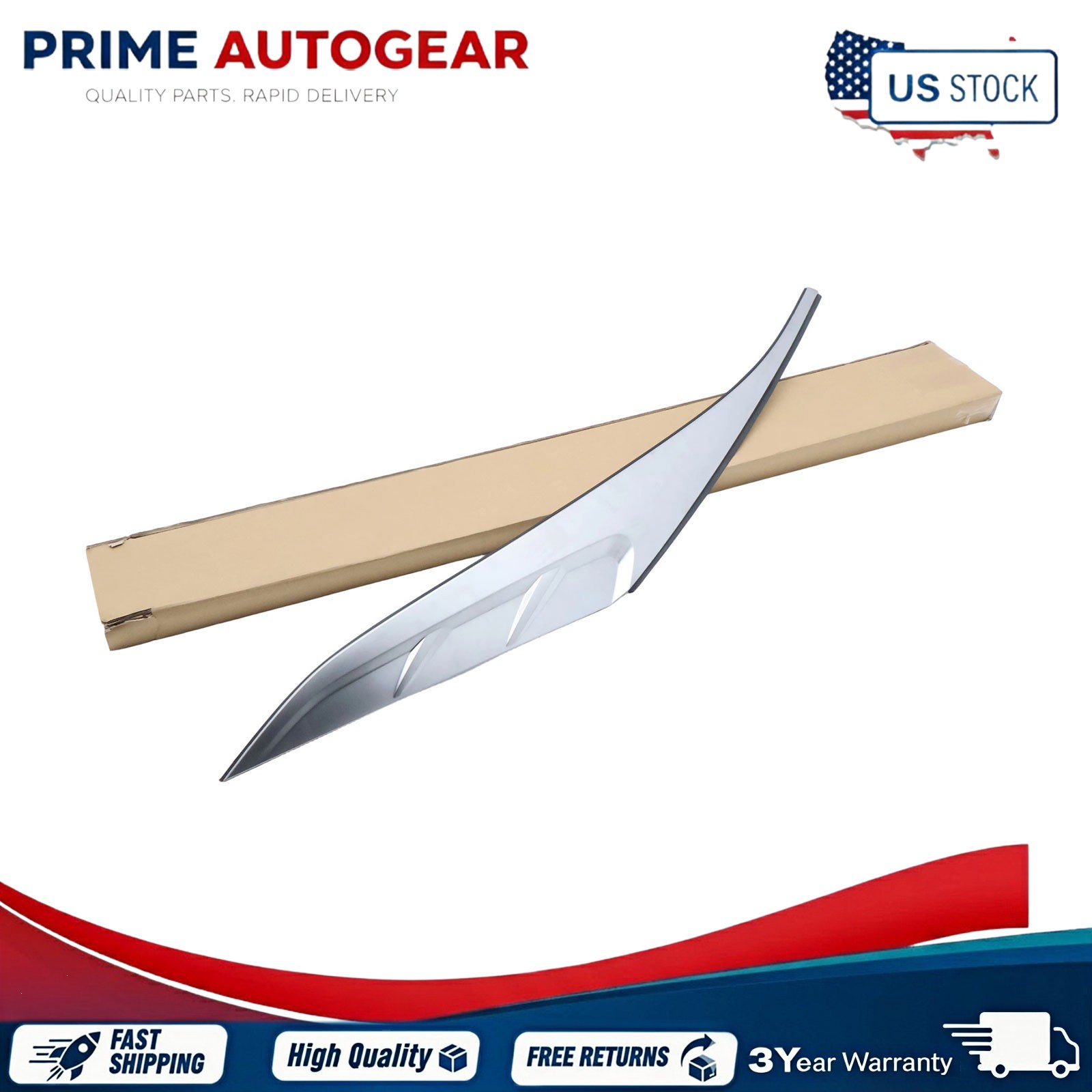 87850N9000 Garnish C Pillar LH Left Chrome for Hyundai Tucson 22-24