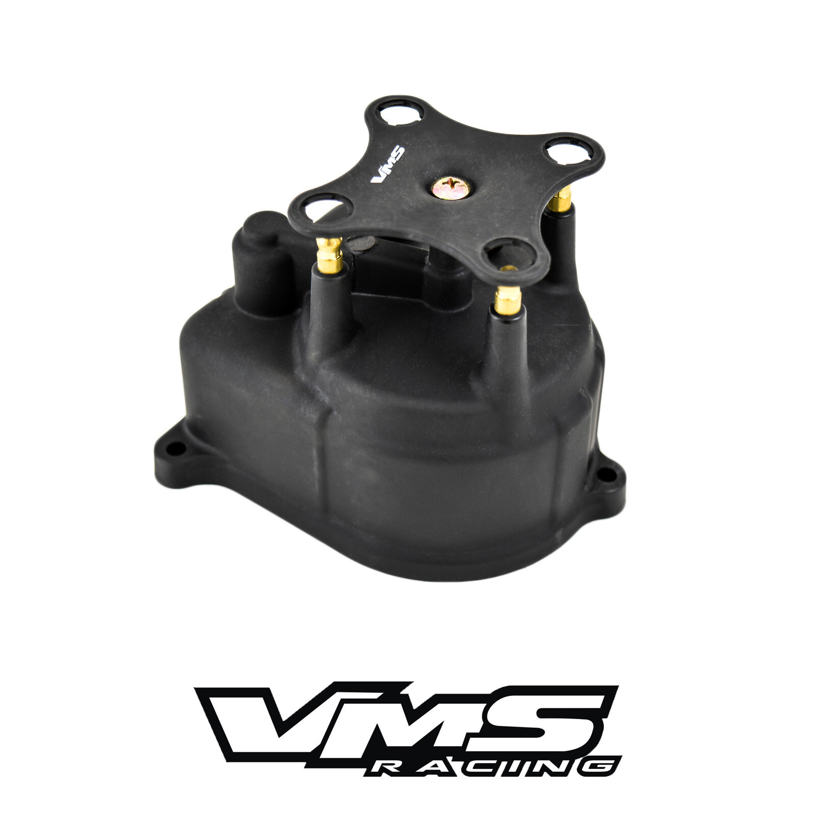 VMS BLACK OE PRO STYLE RACING DISTRIBUTOR CAP FOR 96-00 HONDA CIVIC EK D16