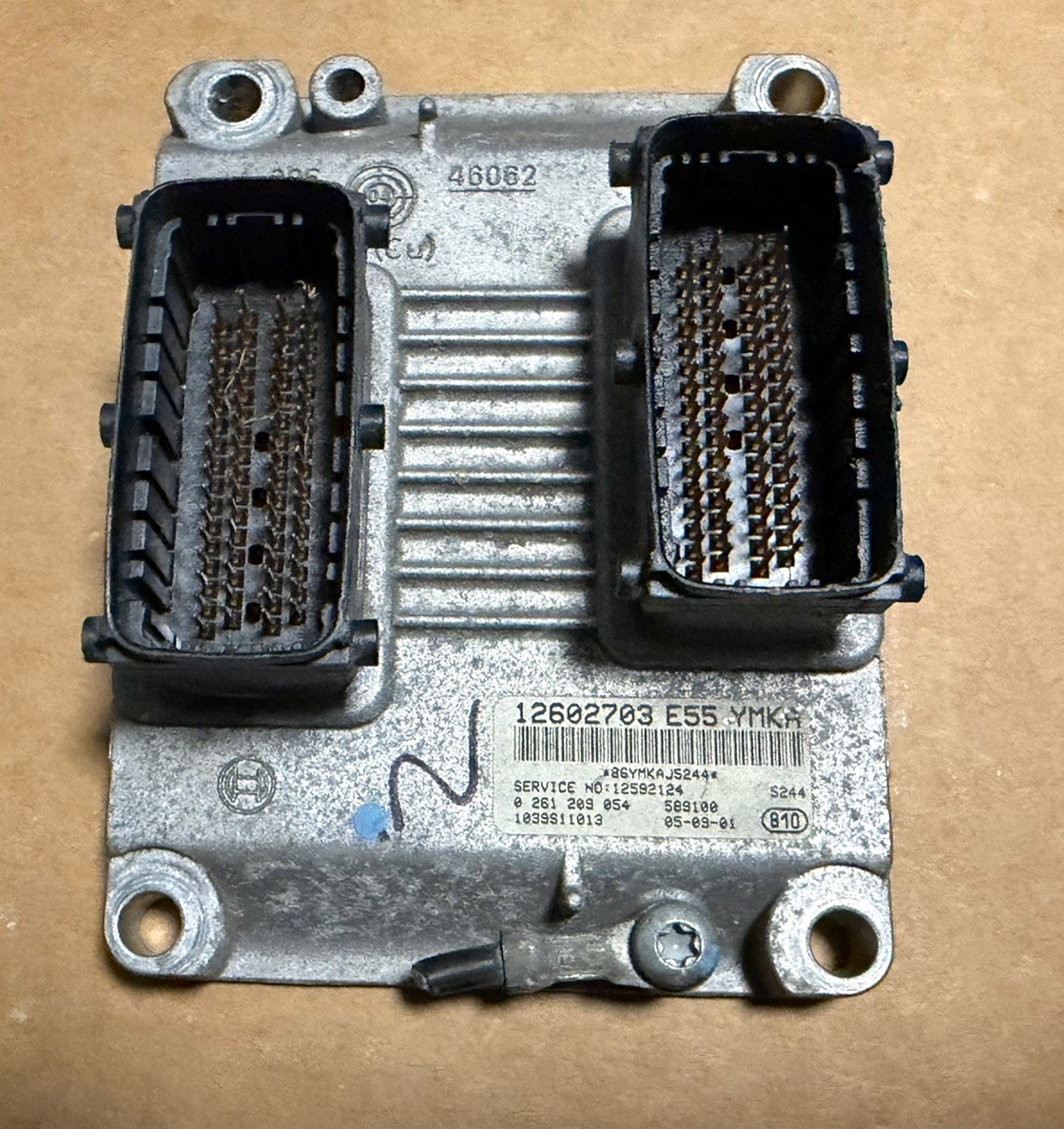 🟢04-06 CADILLAC CTS SRX 3.6 ECU CONTROL MODULE PCM ECM 12602703 E55 YMKA
