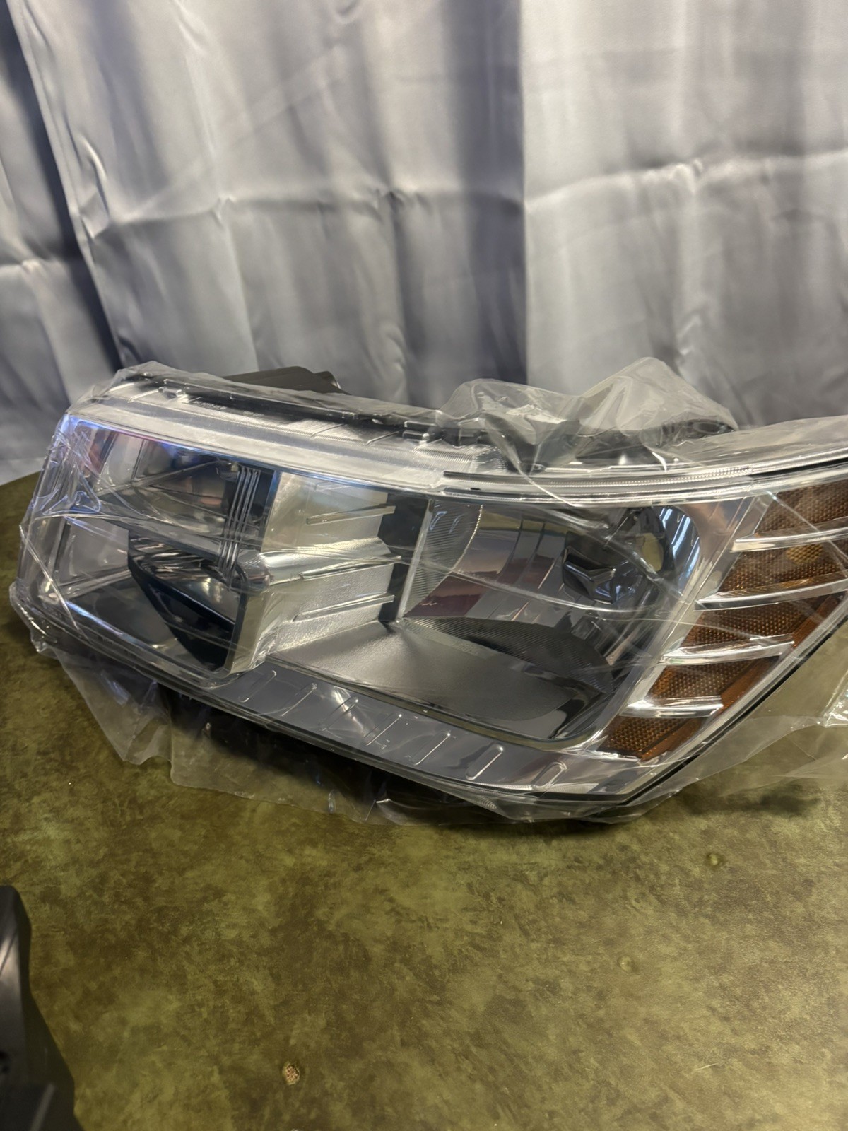 Fit 2009-2020 Dodge Journey Clear Headlights Head Lamps Assembly Left+Right Pair