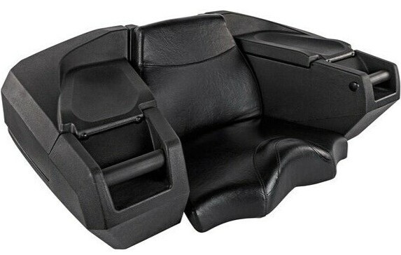 Kimpex Outback 2.0 ATV Passenger Seat w Storage Trunk, Rack Mounted Dry Box, 89L