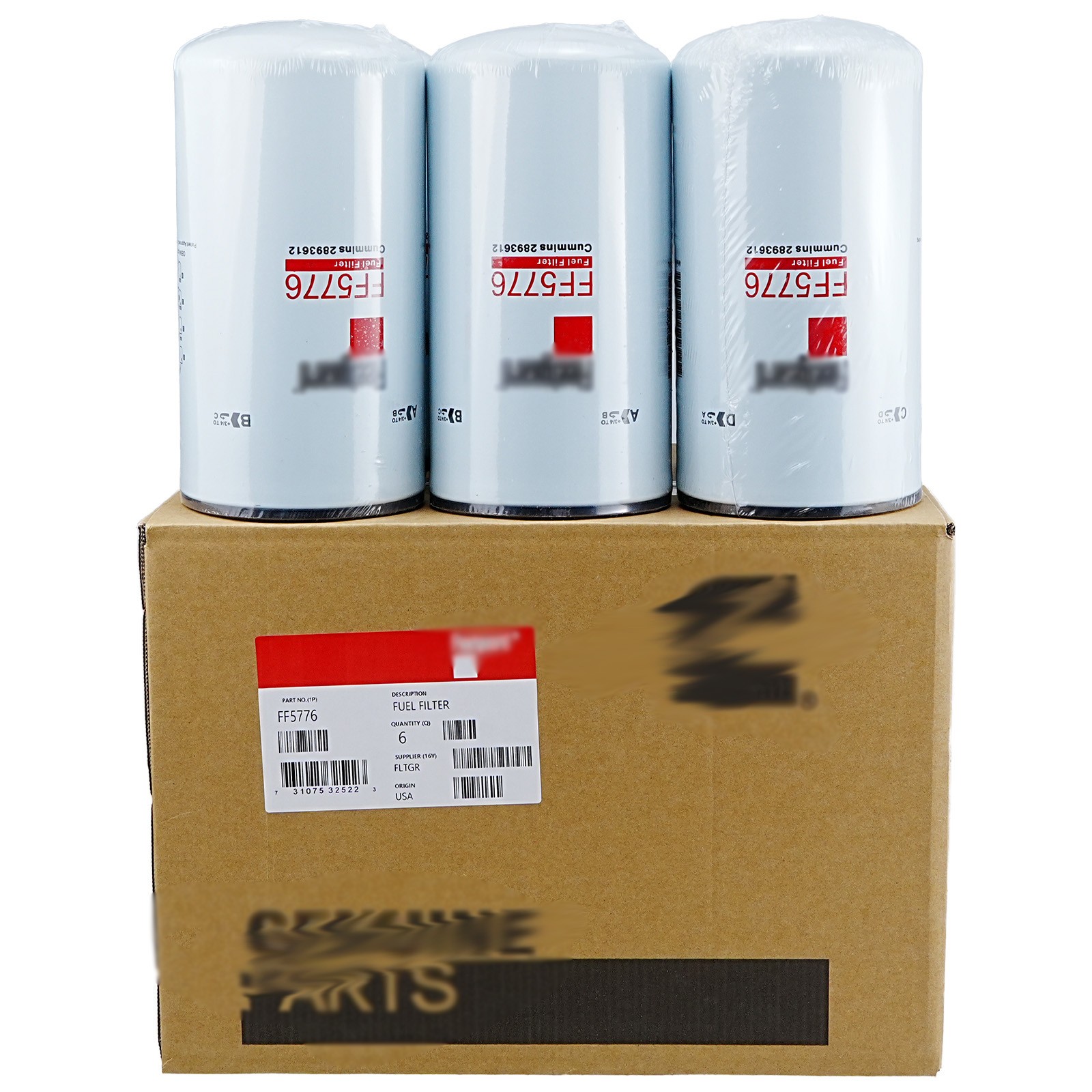 New 6PCS FF5776 Fuel Filter For Cummins ISX 2893612 Fleetguard New 6PCS FF5776 Fuel Filter For Cummins ISX 2893612 Fleetguard