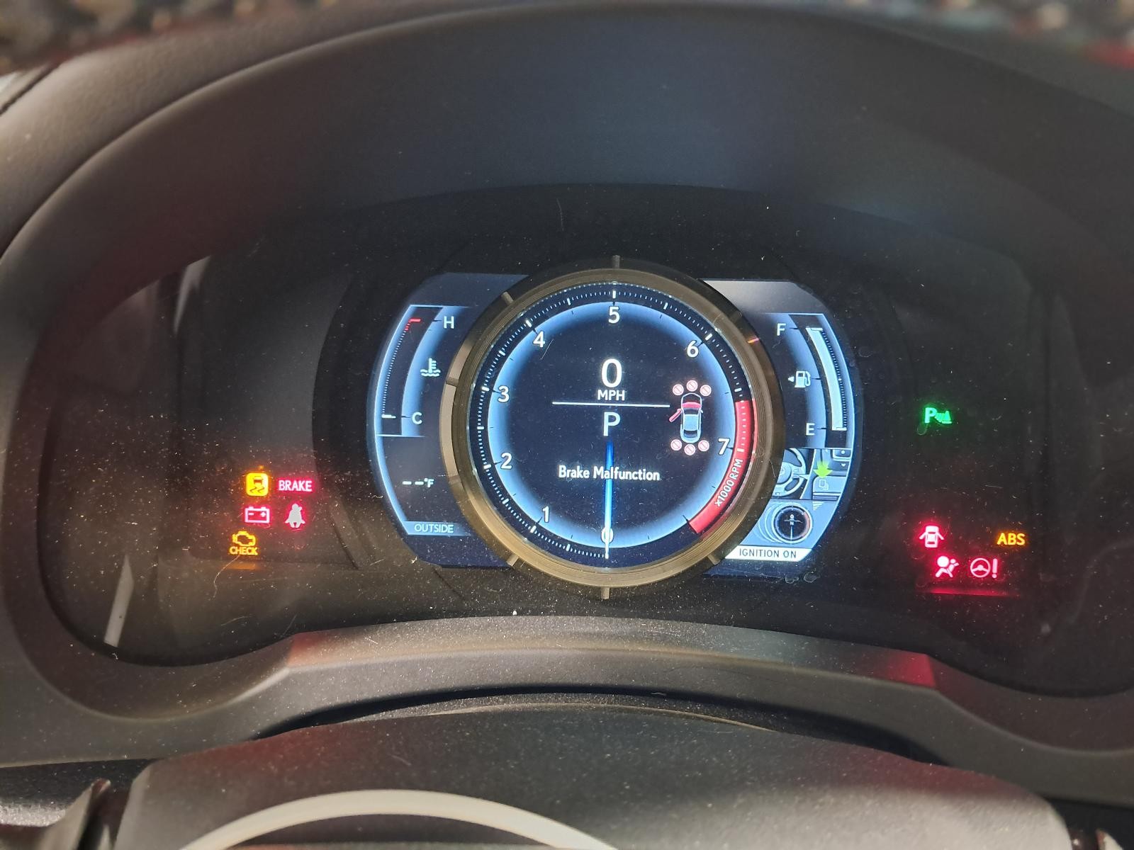 Used Speedometer Gauge fits: 2016 Lexus RC300 cluster MPH w/navigation w/sport p