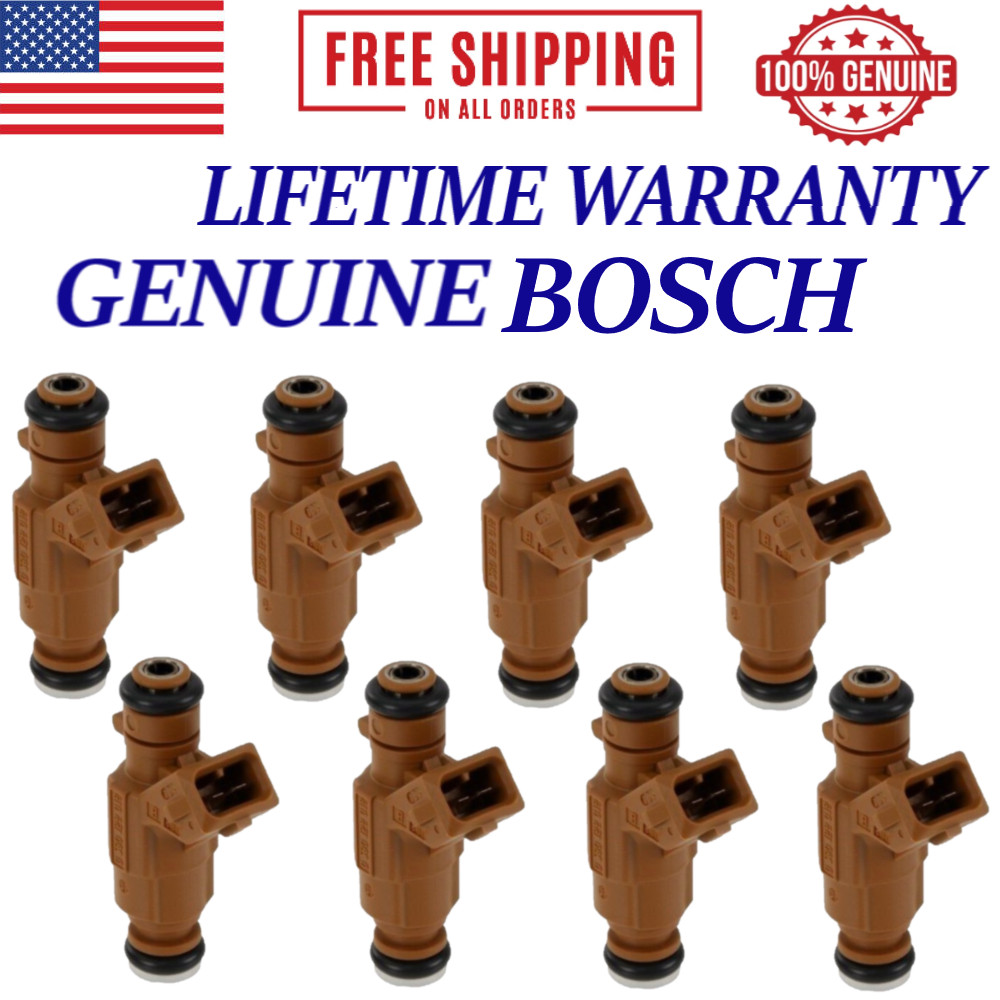 NEW OEM BOSCH 8pcs Fuel Injectors For 2001-2003 Mercedes-Benz CLK430 4.3L V8