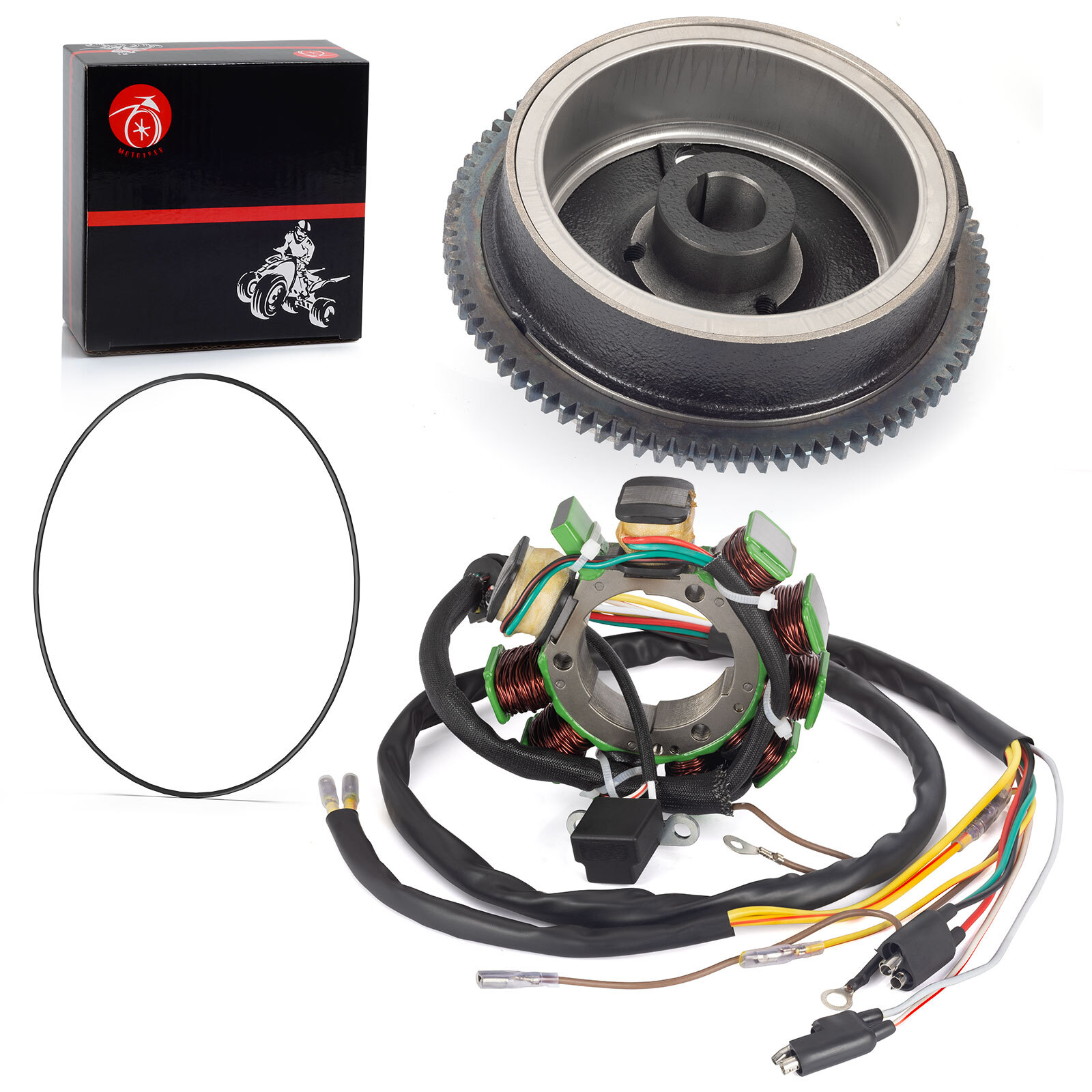 Stator And Flywheel rotor Assy For Polaris Magnum 500 Scrambler 500 Ranger 500