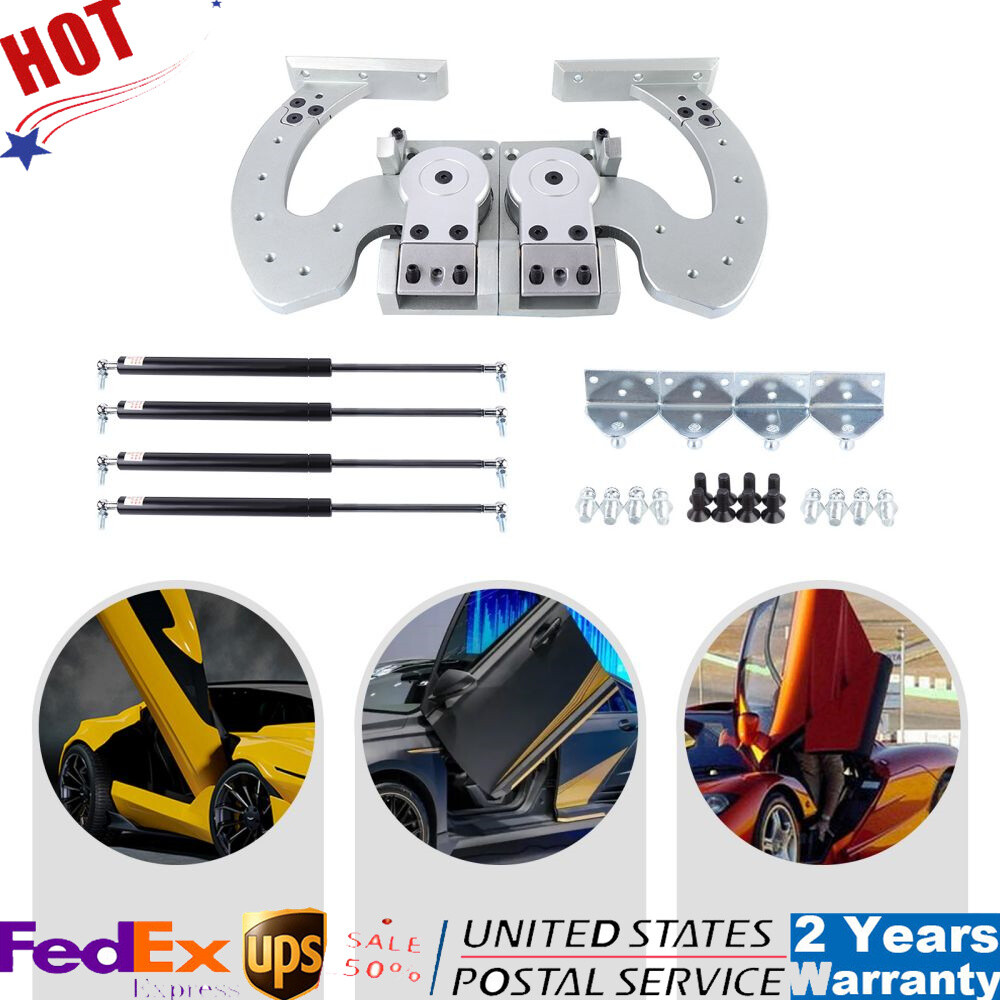 Universal Lambo Door Kit Bolt On Vertical Doors Hinge 90° For Audi Honda Ford US Universal Lambo Door Kit Bolt On Vertical Doors Hinge 90° For Audi Honda Ford US
