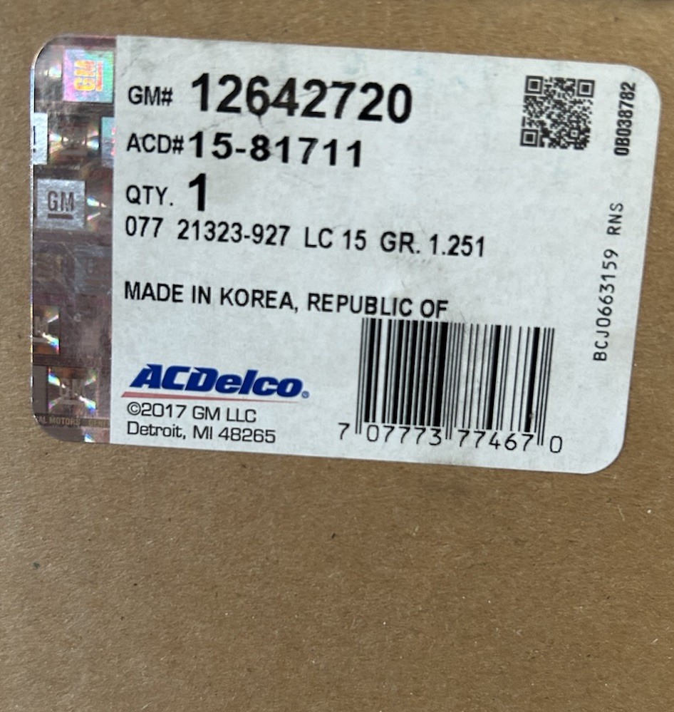 11-16 Chevrolet Silverado 2500 HD Rear Thermostat Housing 6.6 12642720 Diesel 11-16 Chevrolet Silverado 2500 HD Rear Thermostat Housing 6.6 12642720 Diesel