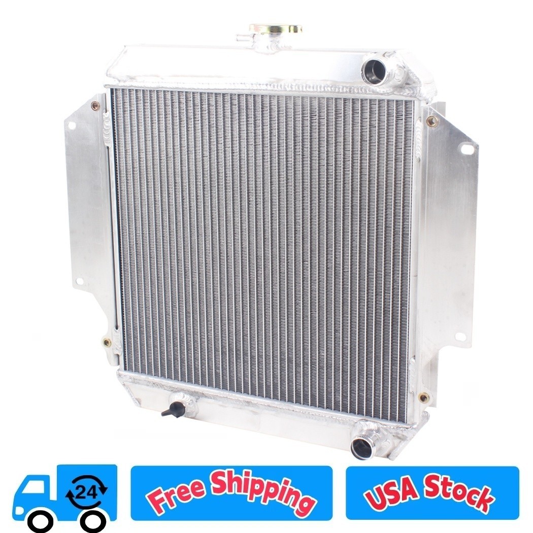 2-Row Core Radiator Full Aluminum For 1985-1988 86 87 Suzuki Samurai 1.3L I4 MT