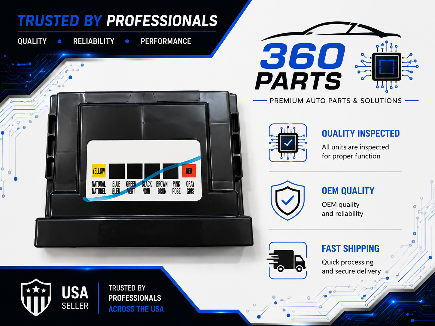 2014-2019 CHEVROLET SILVERADO 1500 BCM MODULE OEM * PROGRAMMED CLONED TO VIN