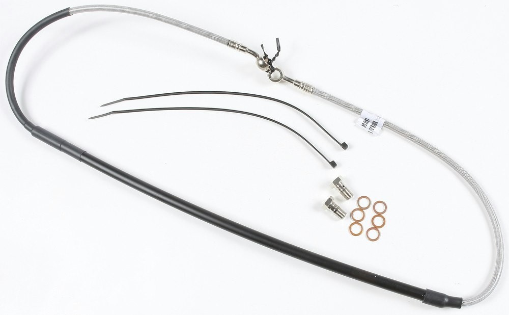 Galfer Steel Braided CR Style Front Brake Line Yamaha 1998-2021 YZ125 YZ250