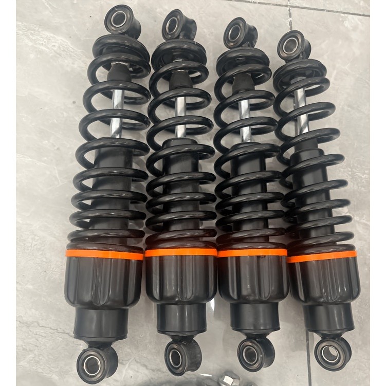 2PCS Universal Front & Rear Shock Absorbers for 63cc-212cc ATV, Quad and Go Kart