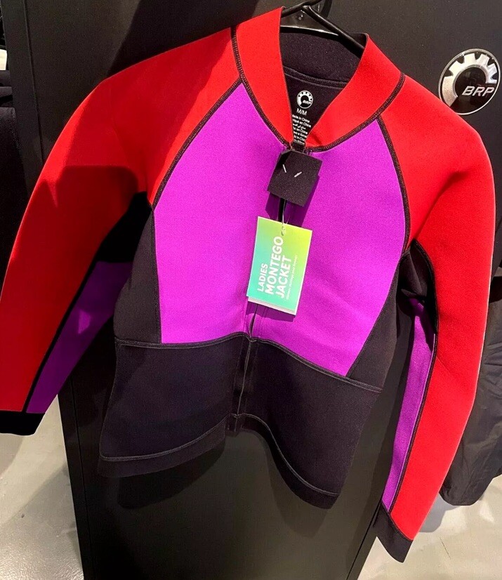 Sea-Doo Women's Montego Neoprene Jacket Lg 286821 Sea-Doo Women's Montego Neoprene Jacket Lg 286821