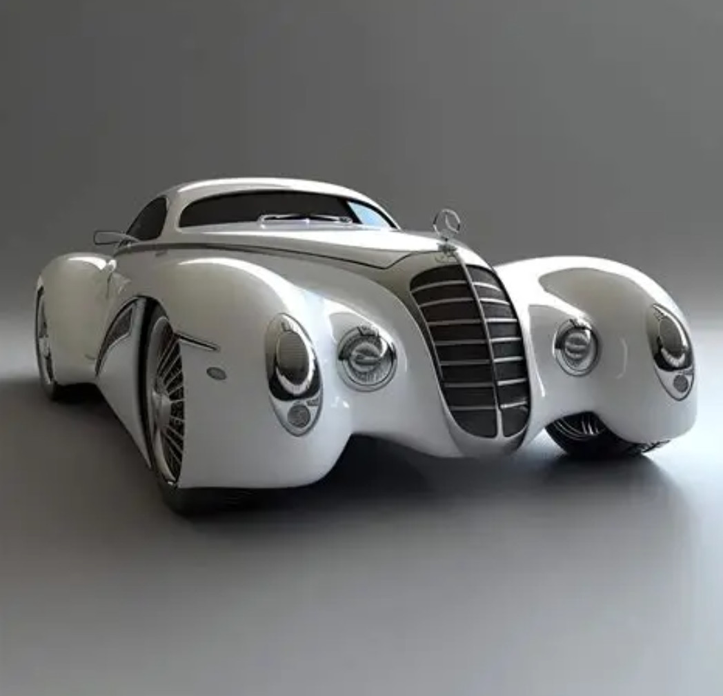 Mercedes-Benz Custom Built Concept Car w/Original Wheels/Rims1:12SCALE MODEL Mercedes-Benz Custom Built Concept Car w/Original Wheels/Rims1:12SCALE MODEL