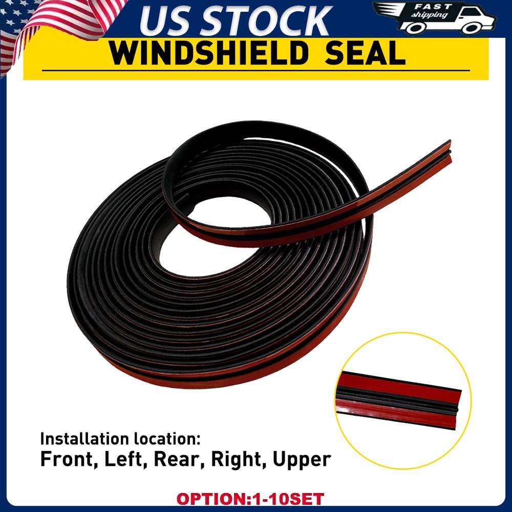 5M Universal Sunroof Seal Car Windshield Window sunroof Seal Strip T-Shape 1-10X