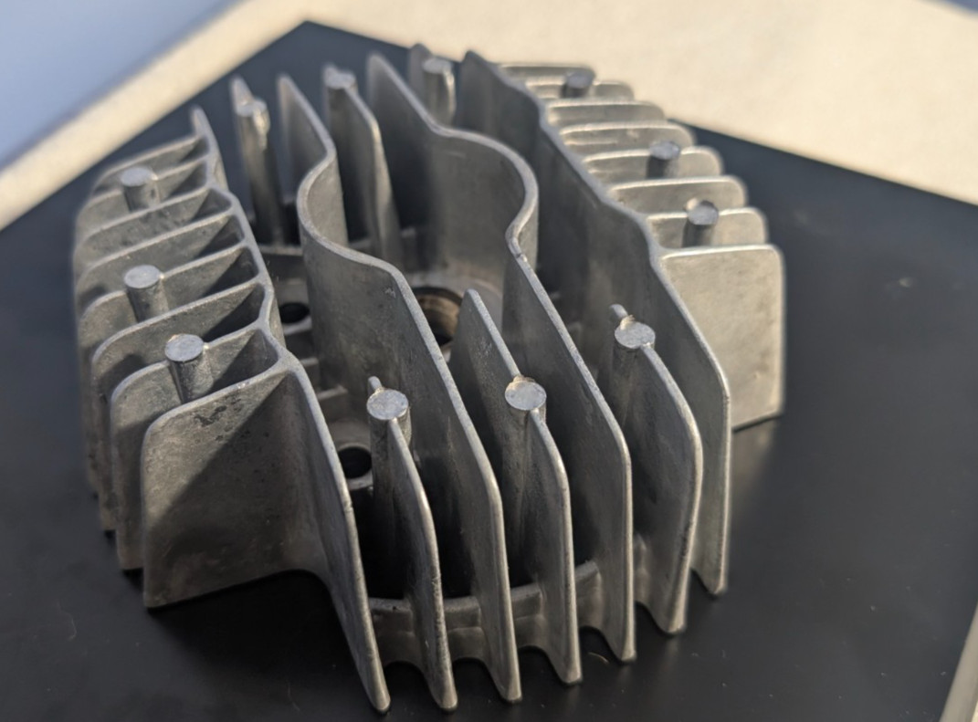 Puch High Compression Cylinder Head- 45mm /70cc Magnum Maxi Performance
