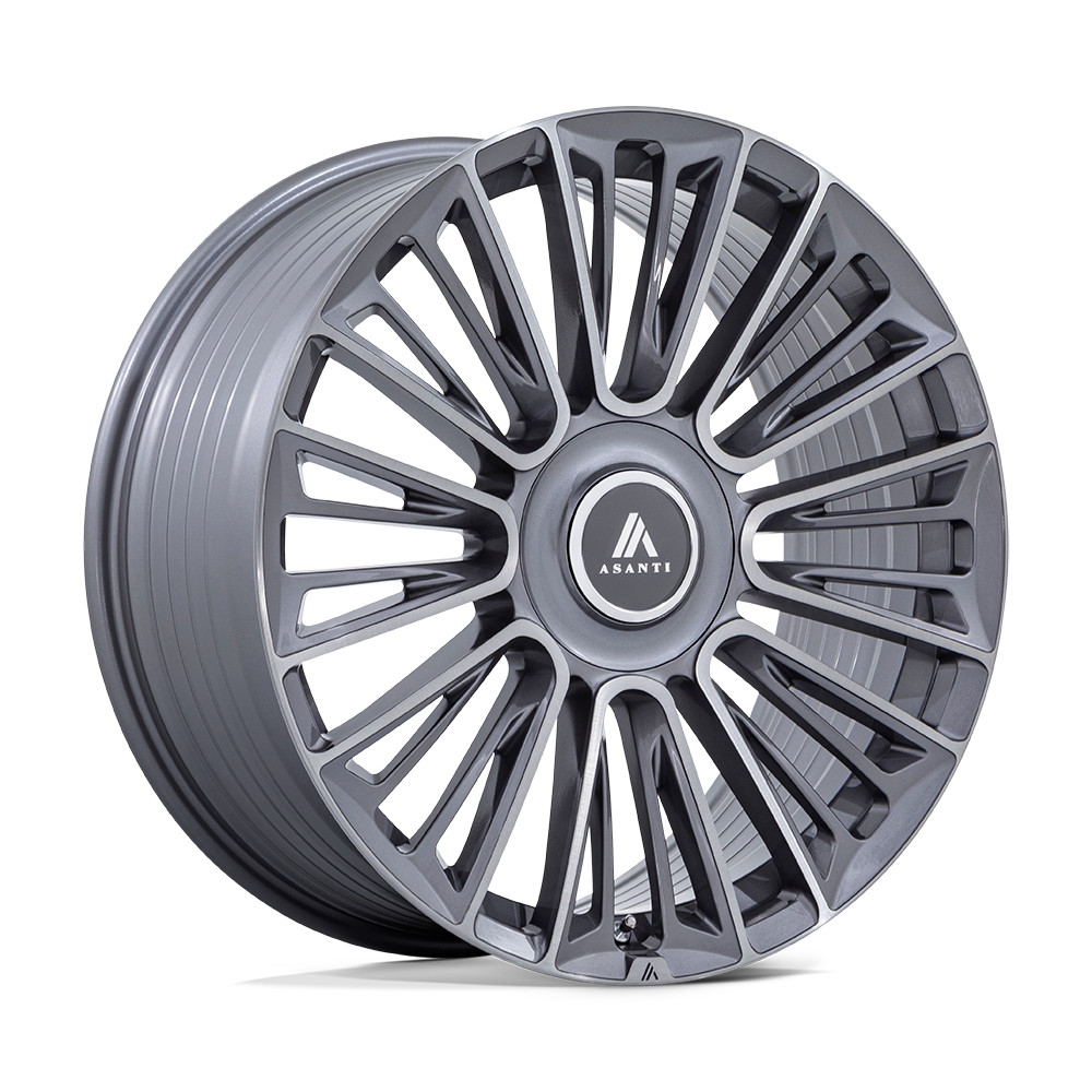 26x10 Asanti Black AB049 Premier Anthracite Brushed Wheel 6x135/6x5.5 (30mm)