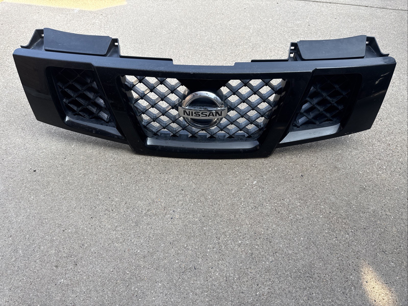 2008-2015 Nissan Armada Upper Grill Black 2008-2015 Nissan Armada Upper Grill Black